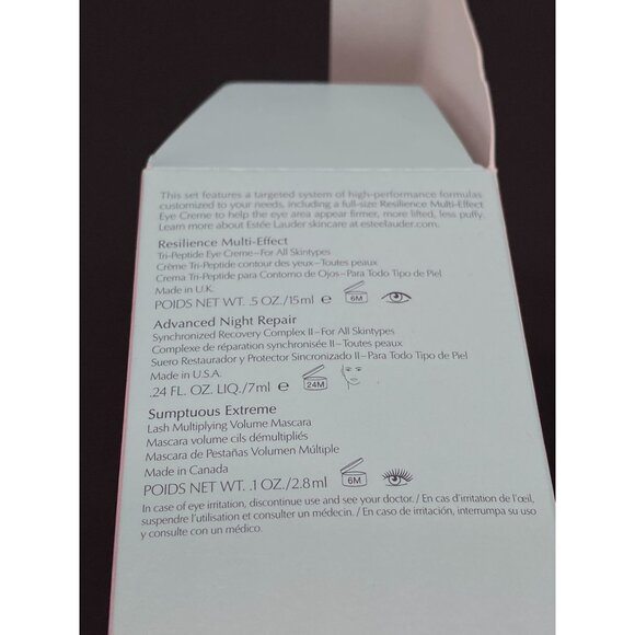 Estee Lauder Beautiful Eyes Smooth + Glow 3-Pcs Set/New with Box - Picture 6 of 7